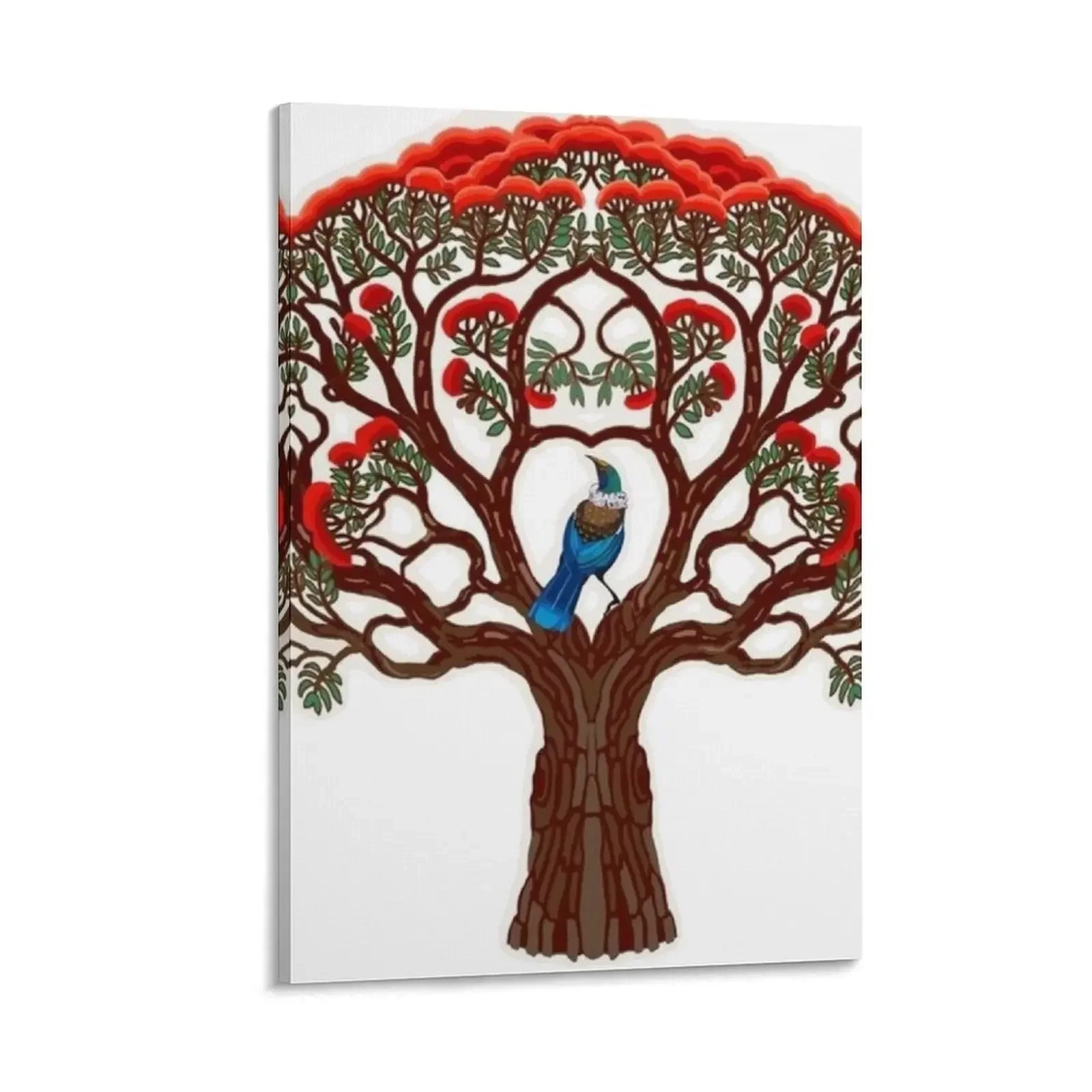 

Pohutukawa and Tui Canvas Painting anime decoration modern home decoration Decoration home