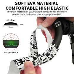 BUCKLOS Road Bike Handlebar Tape PU EVA Road Bicycle Drop Bar Tapes Comfortable Shockproof Cycling Handlebar Wrap Bicycle Parts