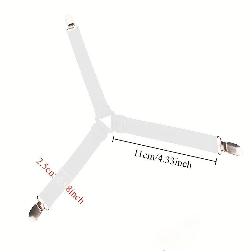 4 قطعة أسود/أبيض RV غطاء سرير أصحاب مثلث غطاء سرير أصحاب قابل للتعديل غطاء سرير بطانية حامل للقوافل RV اكسسوارات