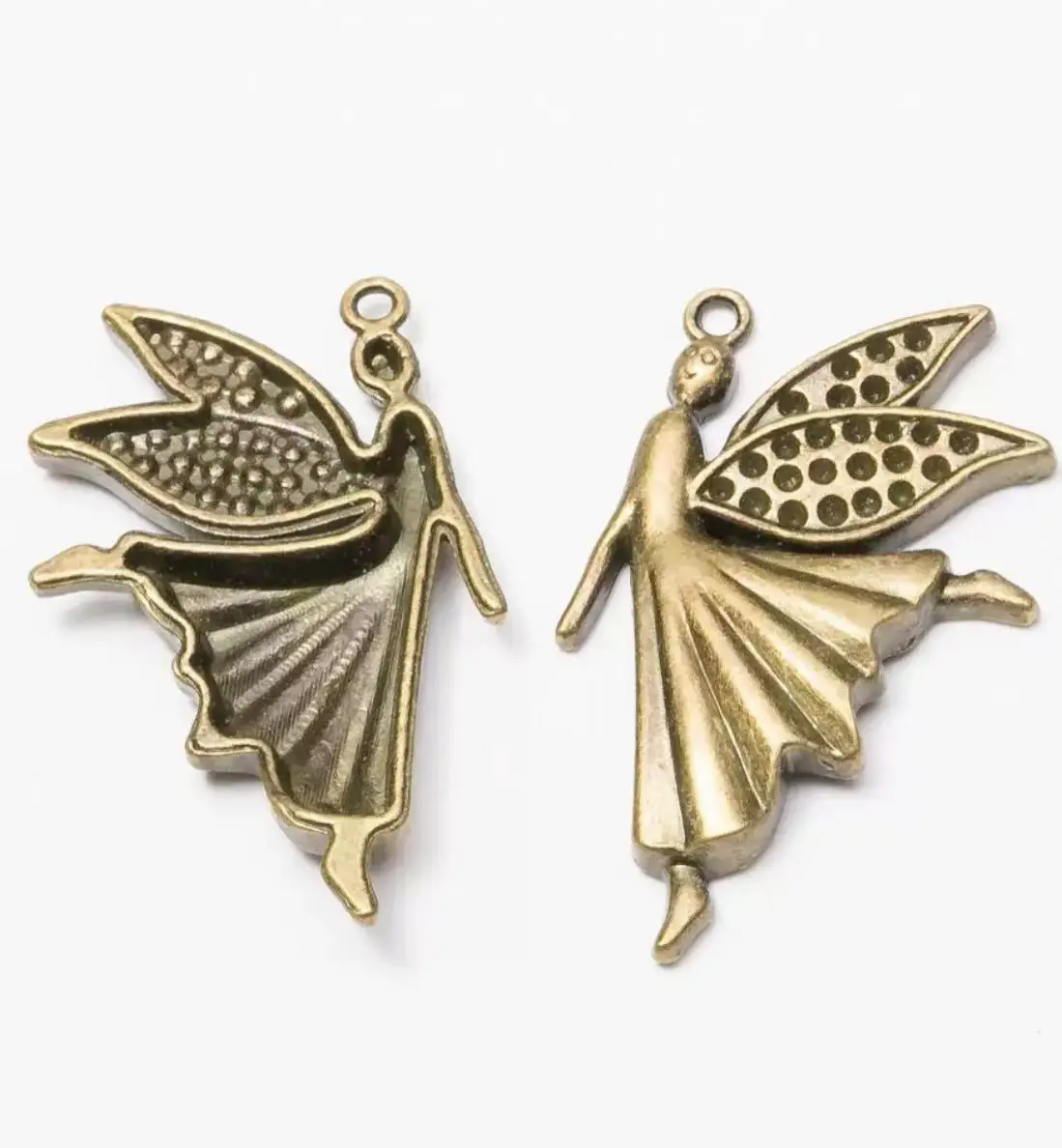 

10pcs 40*25*4mm Zinc alloy metal dancing girl charms for DIY jewelry TL0017