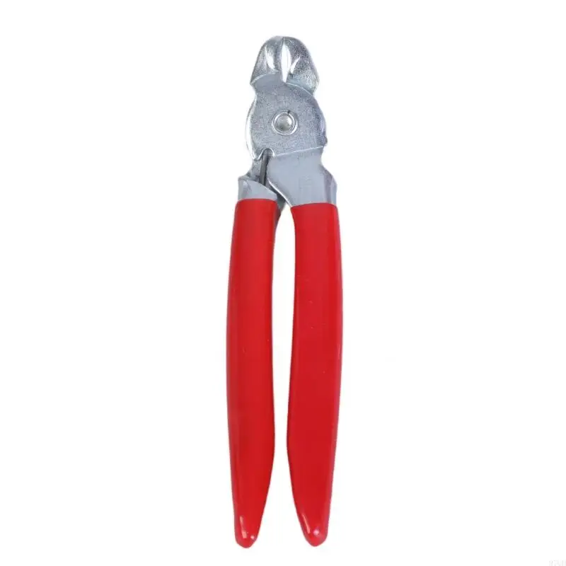 97qd 300pcs Гальванизированные зажимные кольца с зажимными кольцами Pliers Ремонт клетки Pliers Портативные практические щипцы