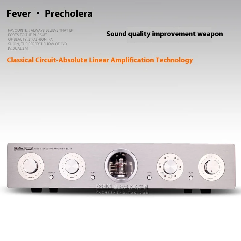 AMXEKR-Préamplificateur à tube Fever, Audio HIFI, Ligne classique, Composants importés