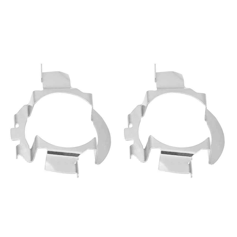 1 Pair H7 LED Headlight Adapter Retainer Holder For Qashqai Buick Magotan Bora Benz E/ML-Class Audi A3 A4L A6L BMW 5 Series X5