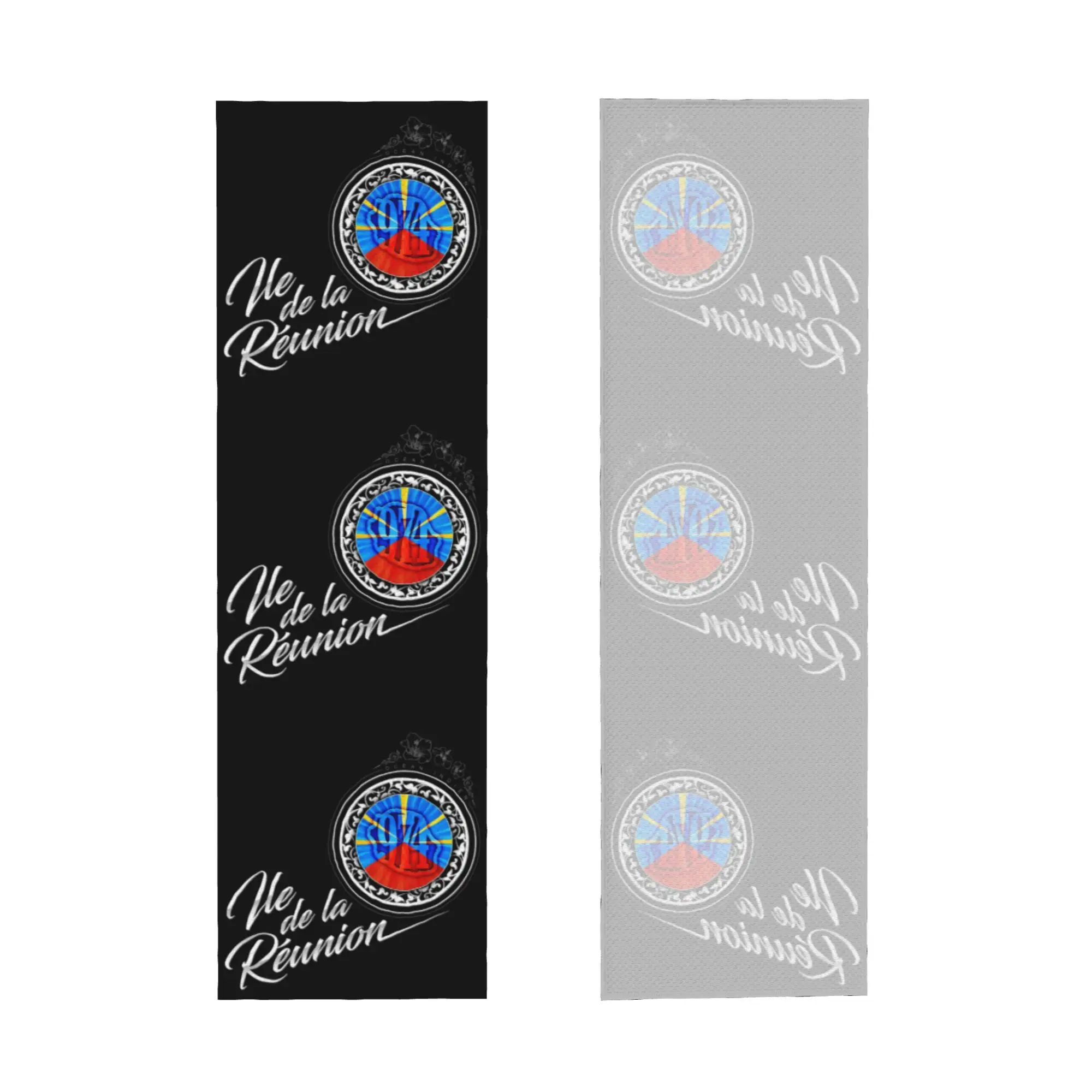 Reunion Island 974 Cold Exercise Towel   Super Soft Breathable Instant Cooling Towel  Beach Towels