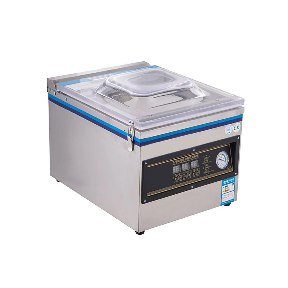 Dual-purpose Fresh-keeping Plastic Sealing Machine Commercial Wet and Dry Food Vacuum Sealer Automatic Vacuum Packaging Sealer