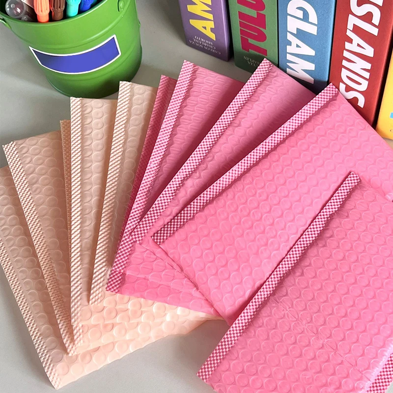 10Pcs Bubble Lined Wrapping Mailer Bags Gift Storage Padded Envelopes Bulk Pouch Self Seal Shipping Packaging Express Packet