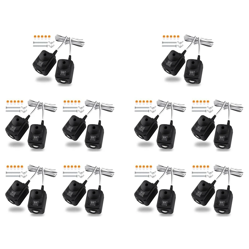 

ABGN 20X 820CB Garage Door Safety Sensor Replacement Kit For G801CB-P/801CB/041-0136 For Chamberlain Liftmaster Sears