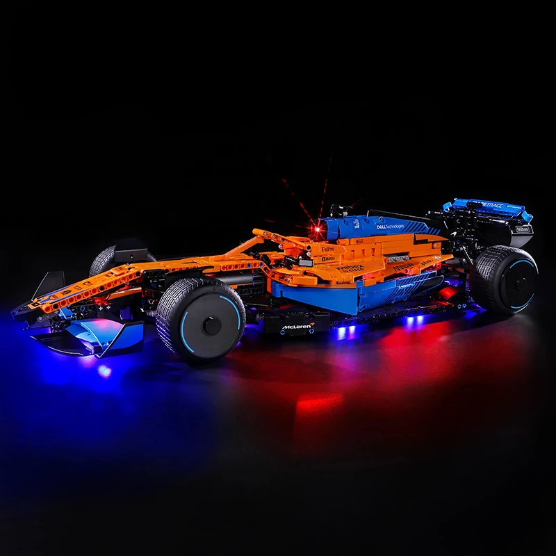 DIY LED Light Kit For LEGO 42141 F1 Race Car Building Block Set（Only LED Light,Without Blocks Model）