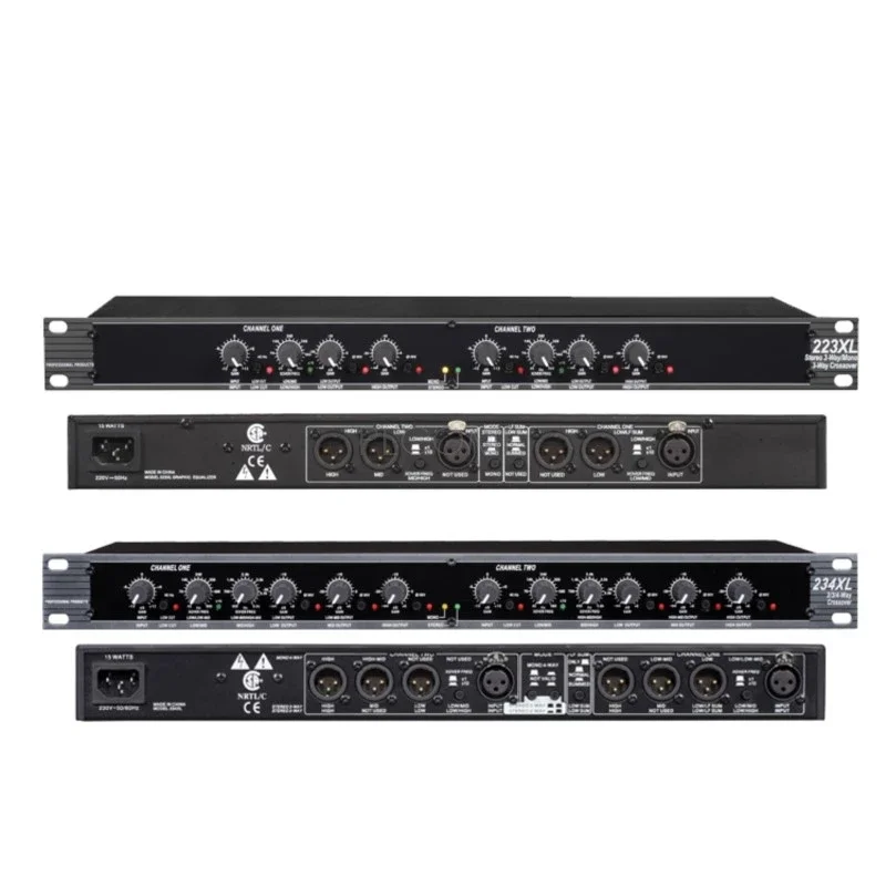 234XL/234xs/223XL/223XS Electronic Crossover For DBX Balanced Professional Stage Home Electronic Digital Low Frequency Processor