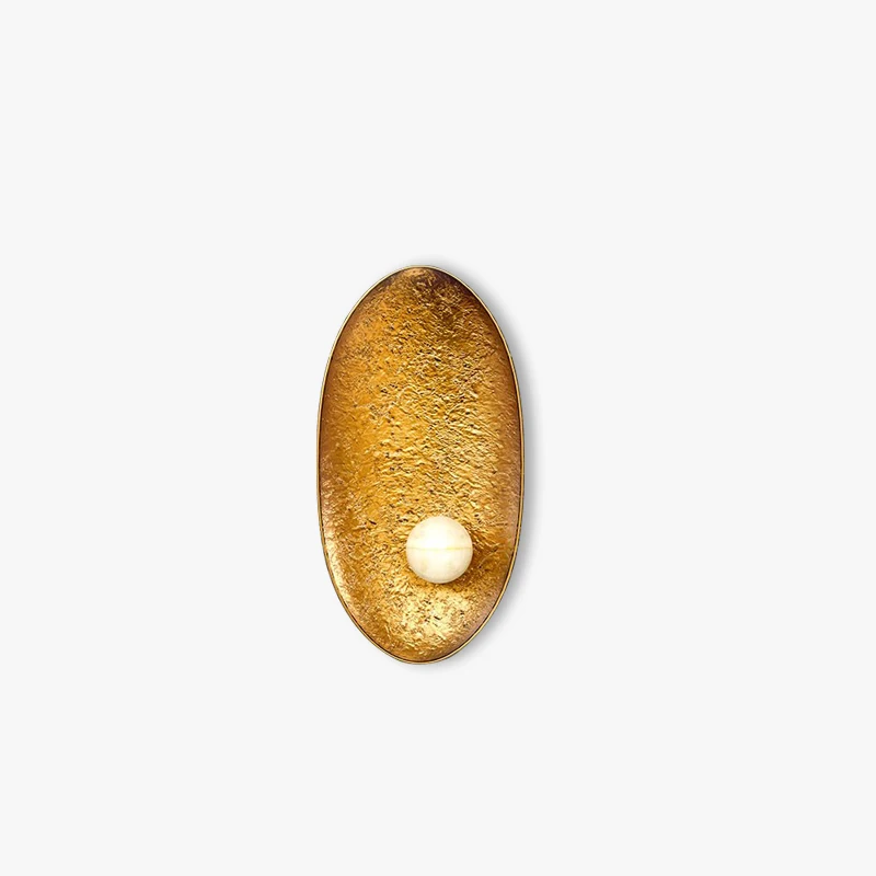 

Designer art wall lamp metal light luxury living room background hanging lamp bedroom bedside entrance tea room