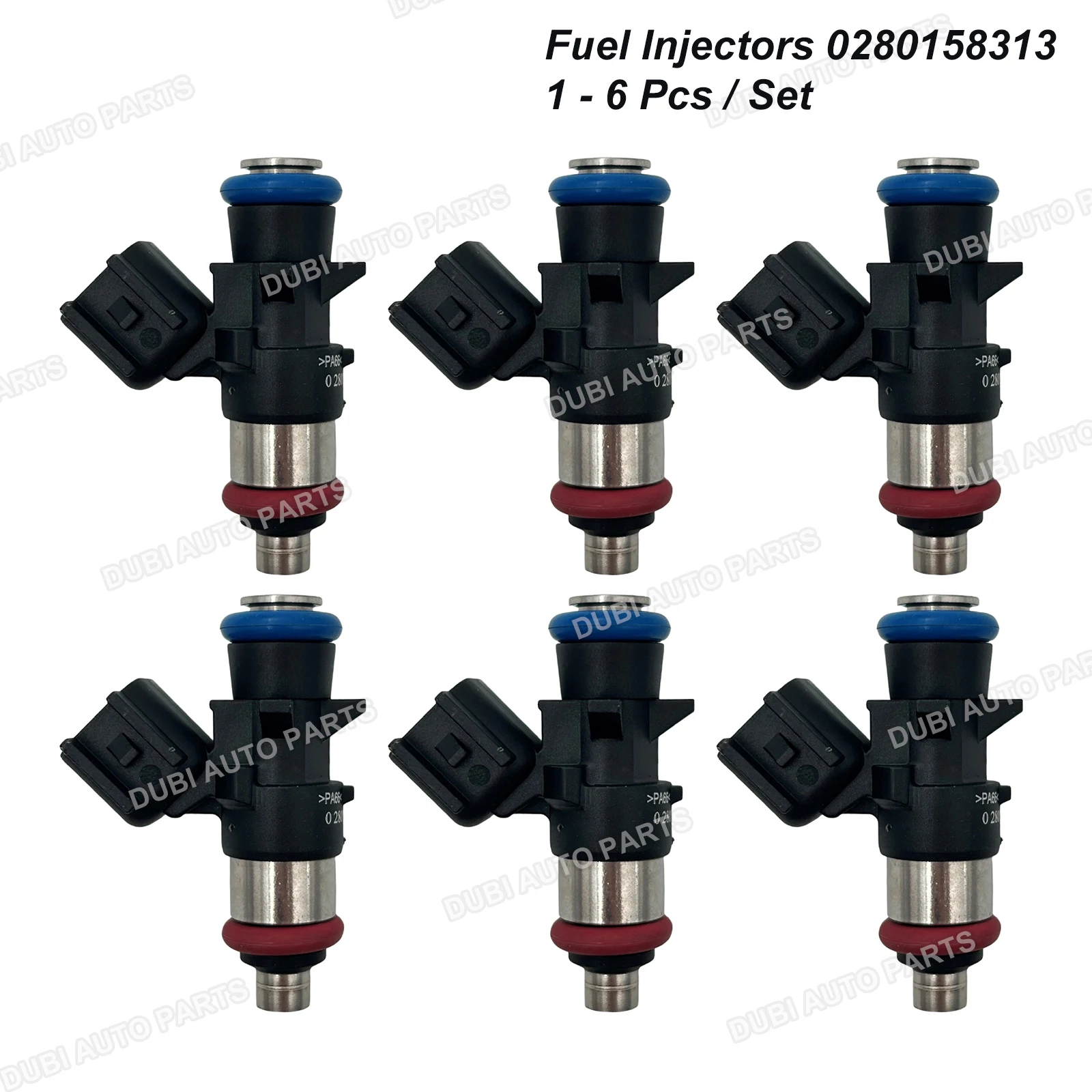 

1/6Pcs Fuel Injectors Valve 04627794AA For JEEP CHEROKEE KL 3.2 2013- V6 4x4 04627-794AA 4627794AA 0280158313 Nozzle Accessories