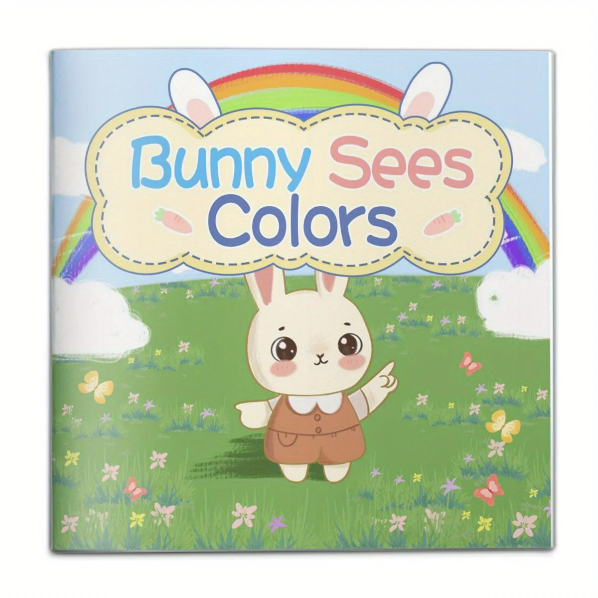 Bunny Sees Colors: A Rainbow Adventure, hop through bright hues, playful color-matching games