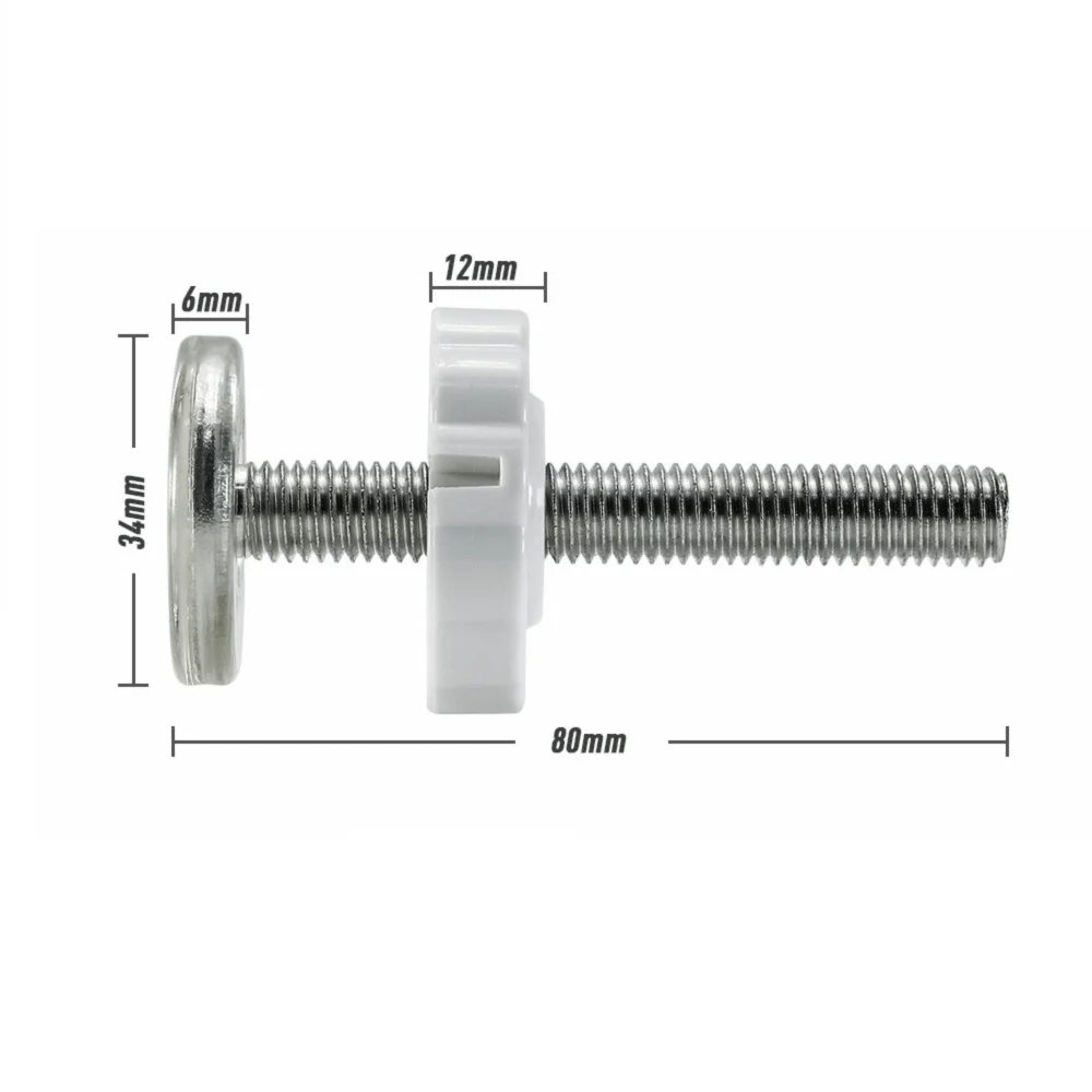 Gate Screw Bolts Baby Gate Spare Kit Tool Free Installation Rust Resistant Pressure Fit Gate Hardware