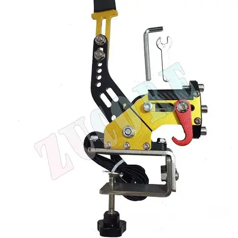 Universellt racingrattstativ för Logitech G29 G27 T300 Fanatec med linjär handbroms, justerbar sadel 8 best sales Logitech G29-stativ - №3