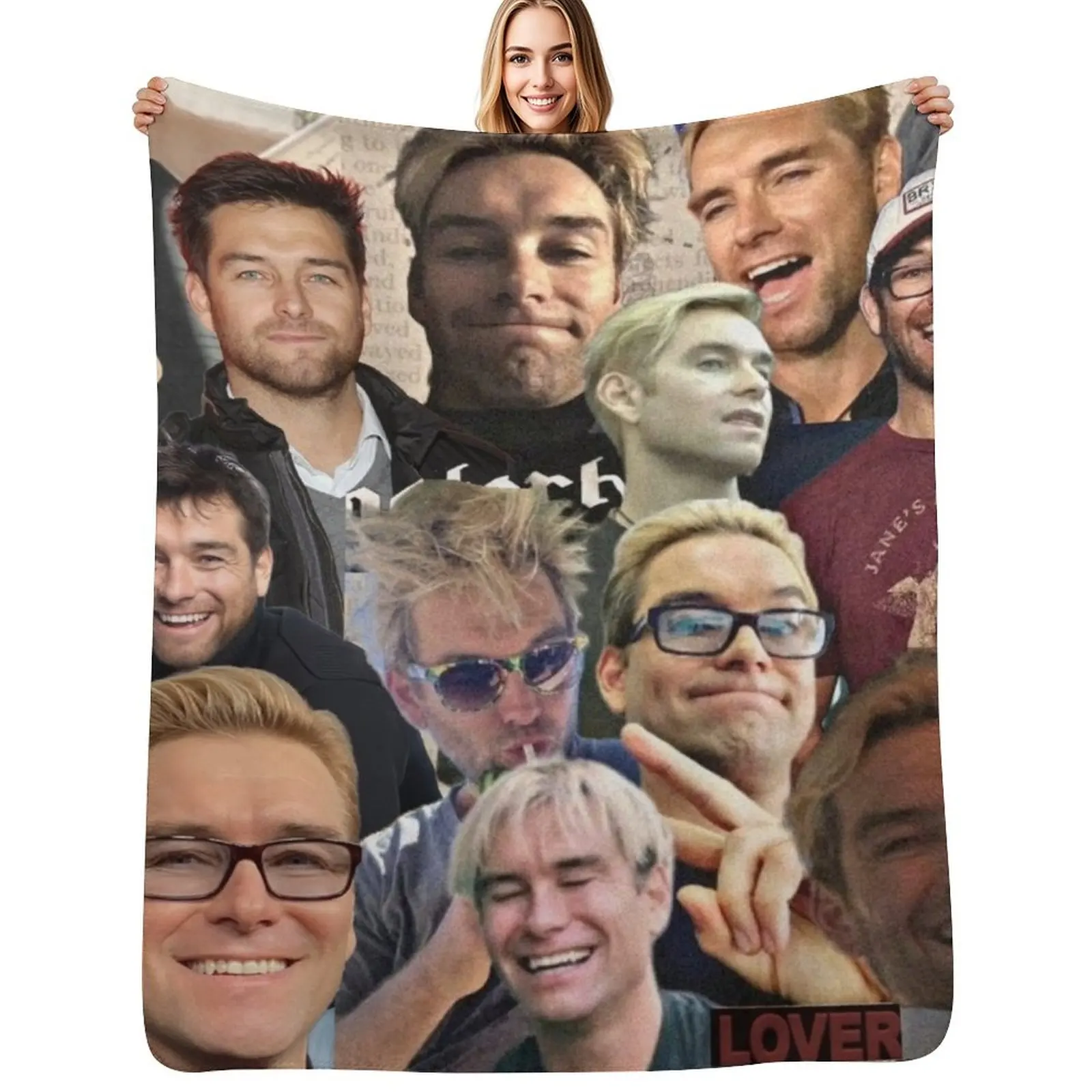 

Antony Starr for you Throw Blanket Hairy Polar Furrys for babies Blankets