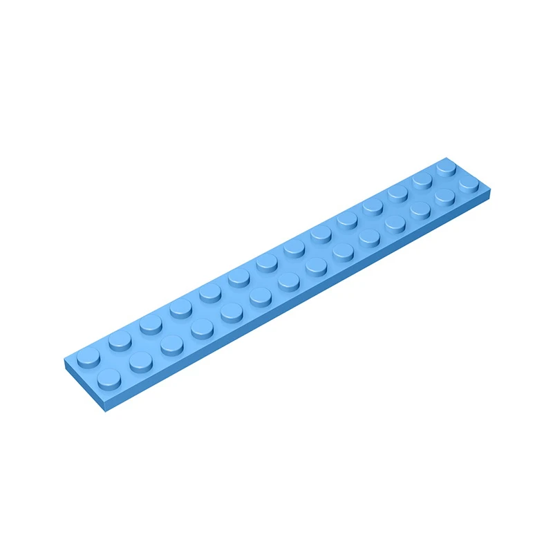 1KG Plate 2 X 14 Compatible with Lego 91988 Assemble Puzzle Toy Parts Building Block Particles Plate DIY Interactive Gift