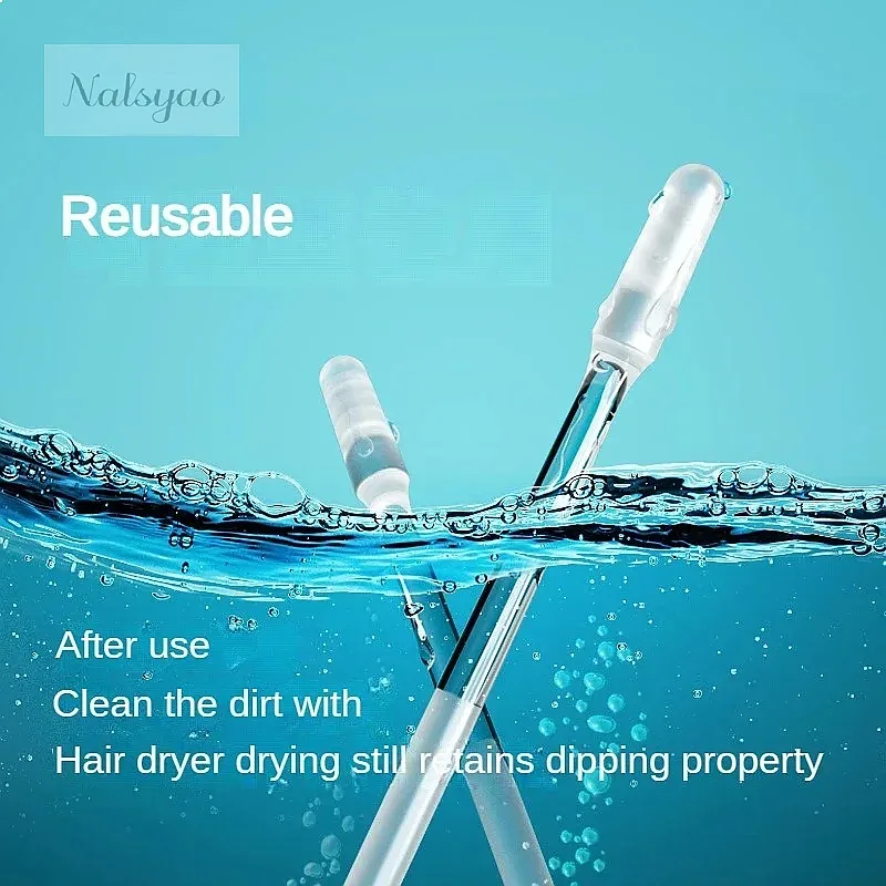 Disposable Sticky Ear Swabs Pick Reusable Ear Cleaner Soft Silicone Ear Wax Removal Earwax Remover for Adults Kids