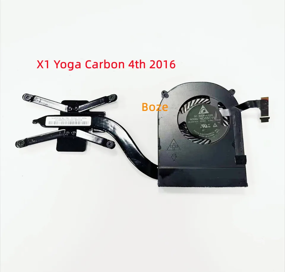 Original CPU Fan & Heatsink For Lenovo ThinkPad X1 Yoga Carbon 4th
