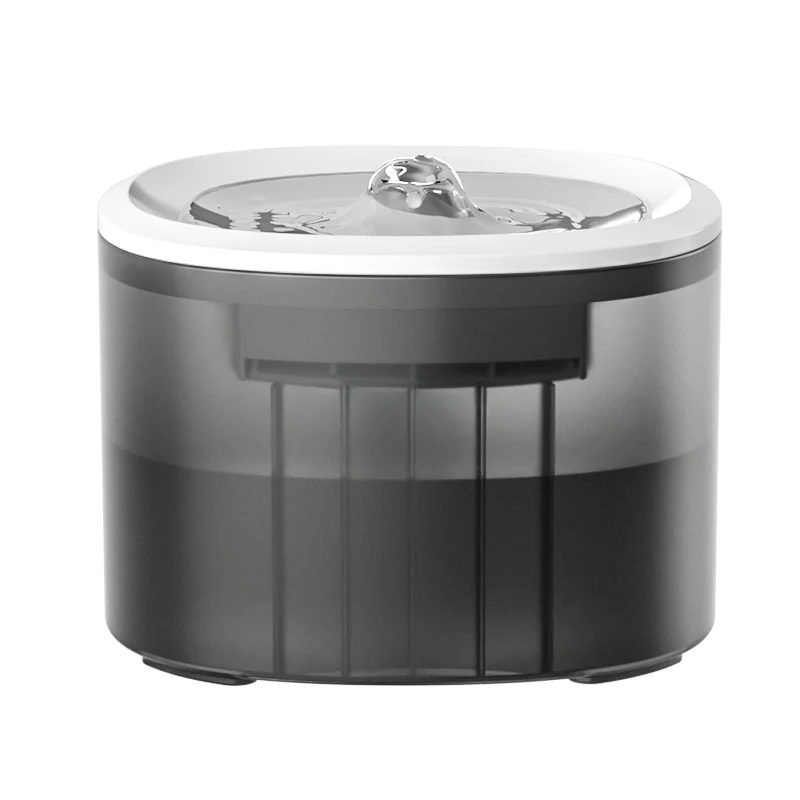 Plastic round OEM ODM intelligent automatic circulation pet water dispenser