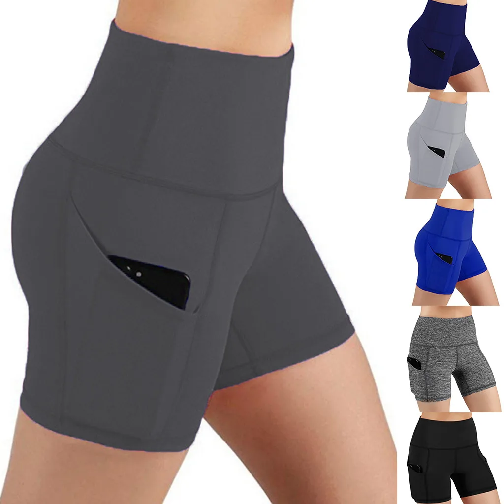 High-wais Yoga Shorts plus Size Pack of Shorts for Women Yoga Pants Short Womens Workout Biker Shorts Crazy Yoga Leggings Shorts