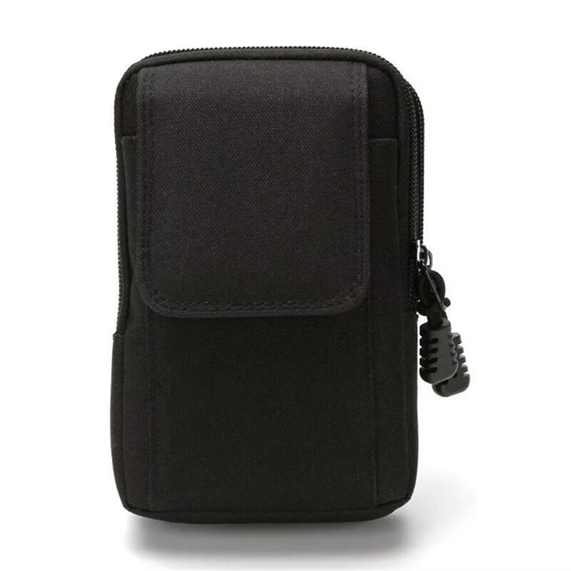 Men's Tactical MOLLE Waist Pack - Outdoor Pouch - close-up view