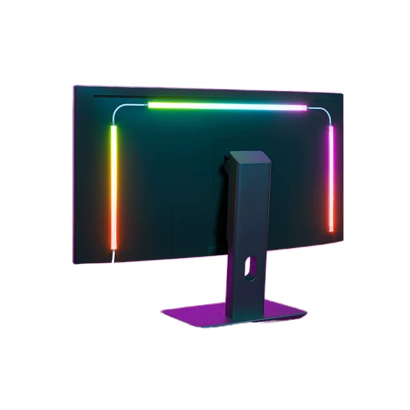 앰비언트 RGBIC RGB 게이밍 LED 스트립 스마트 USB 5V 컴퓨터 PC 분위기 장식 IP20 게임룸용 LED 백라이트와 동기화