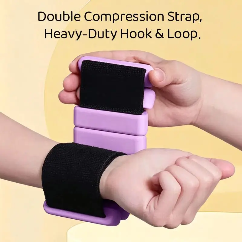 【OD】2Pcs Invisible Wearable Fitness Gear Adjustable Detachable Weighted Wrist Ankle Bands For Arm Leg Home Gym Workout
