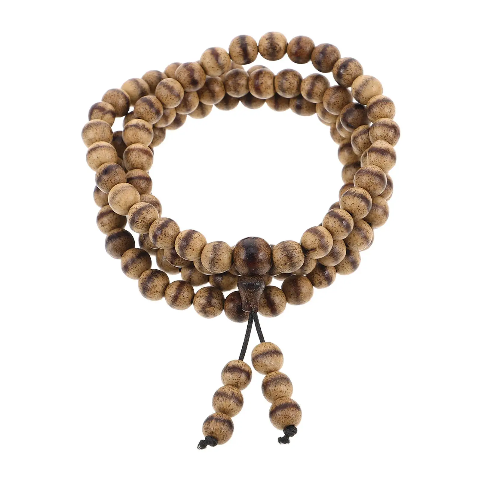 

Agarwood Zen Rosary Beads Necklace Bracelet Wish Prayer Islamic Praise Accessories