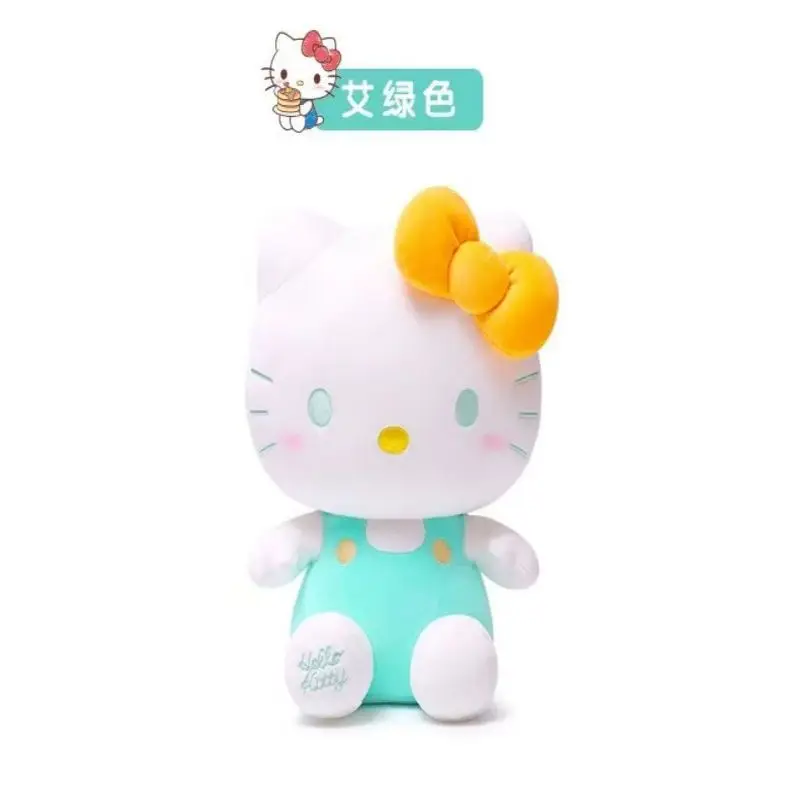 22CM Hello Kitty Plush Toys For Children  Cute Kt Cat Dolls Soft Sanrio Stuffed Toys Kawaii Christmas Day Gift For Girls Toy image 3