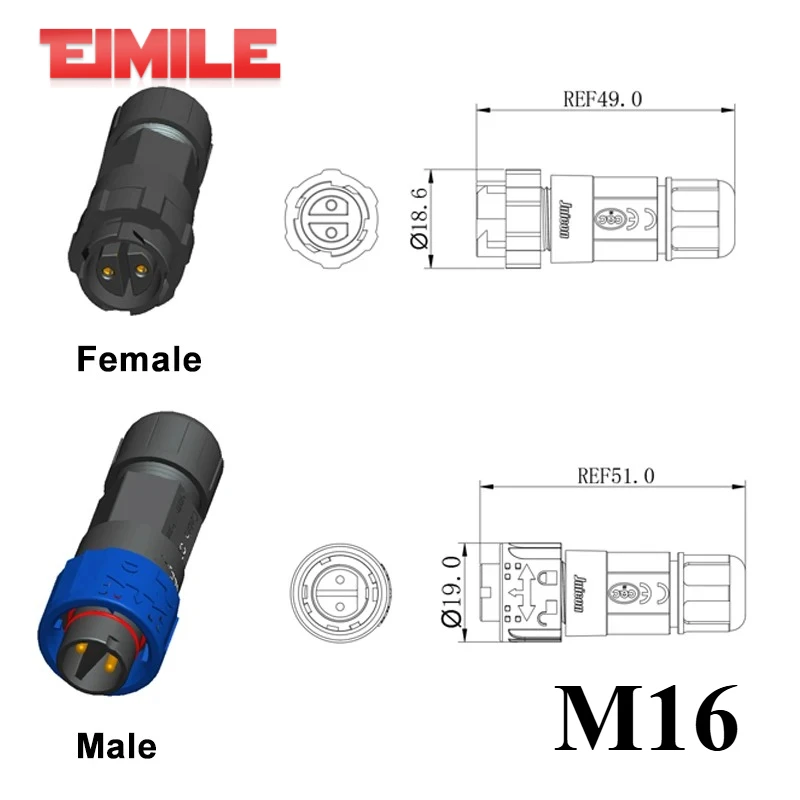 IP67M16Self-lockingAssemblyPowerConnectorWaterproof234PinMaleFemaleConnectorsOutdoorLightSupplyButtonSocket-AliExpress