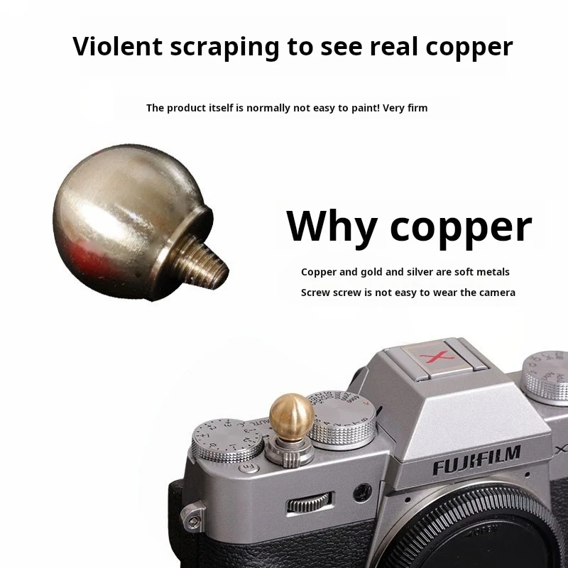 

Camera Shutter Button Fujifilm XT50 XM5 XT30ii X100VI XT4 XT3 Xpr03 XE4 XT20 XE3 X100T Digital Camera Shutter Accessory