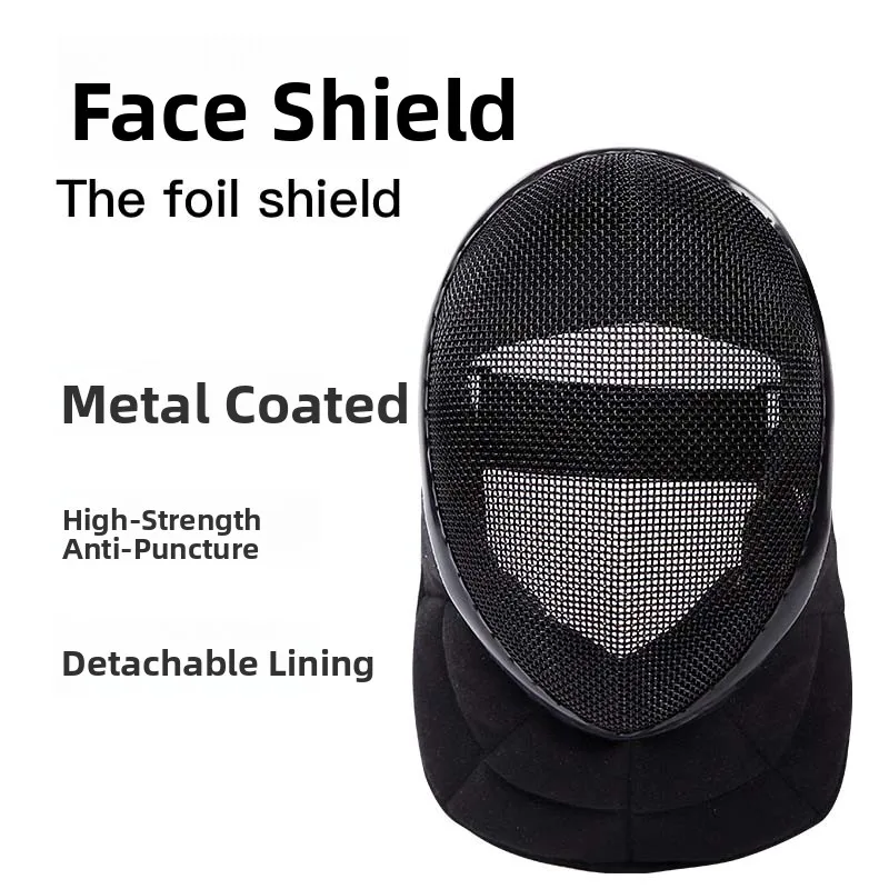 fencing-mask-face-shield-hema-short-sword-helmet-1600n-impact-resistance-protection-unisex-fencing-protective-gear