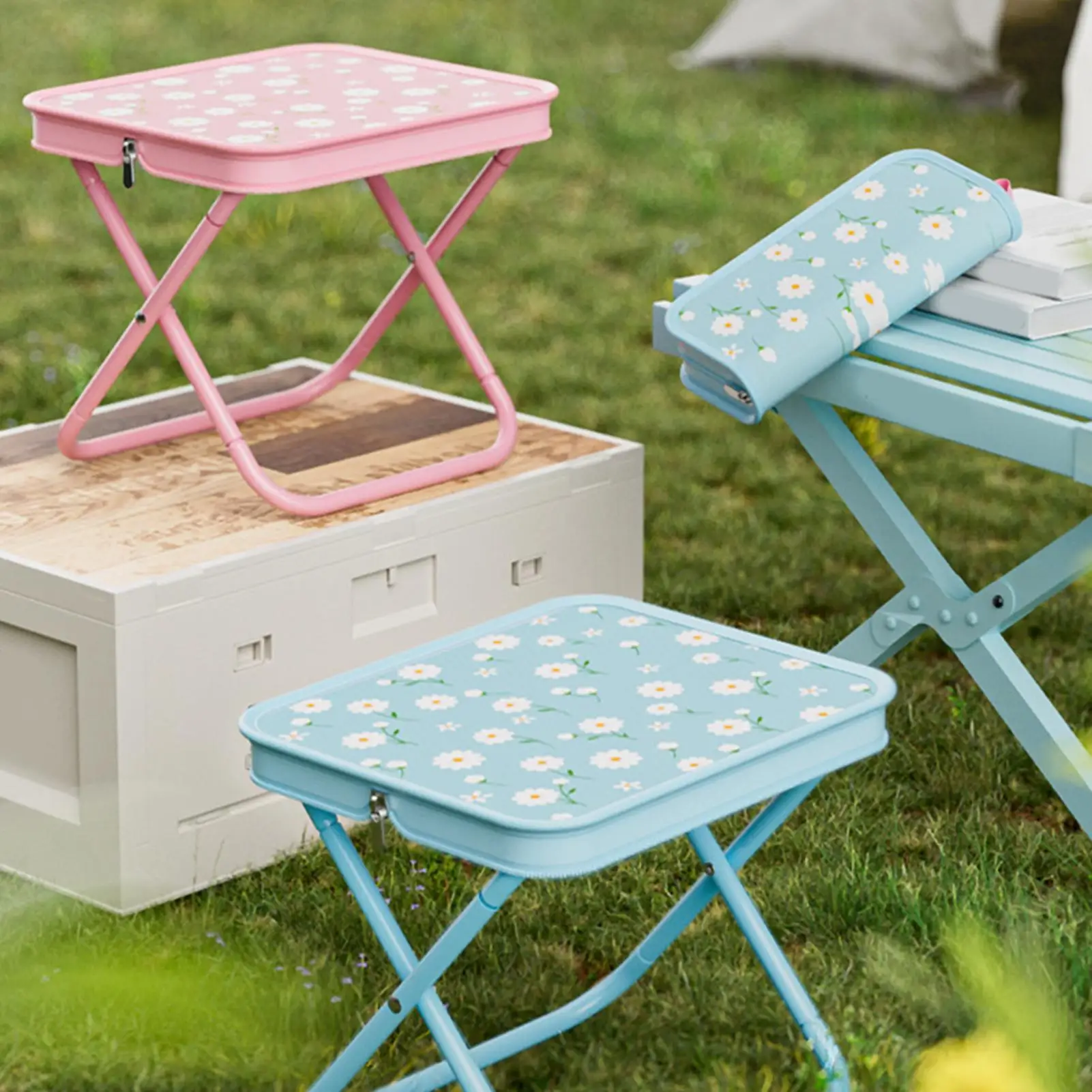 

Outdoor folding stool Camping chair Park stool Picnic small Mazar fishing chair Portable small bench folding chair