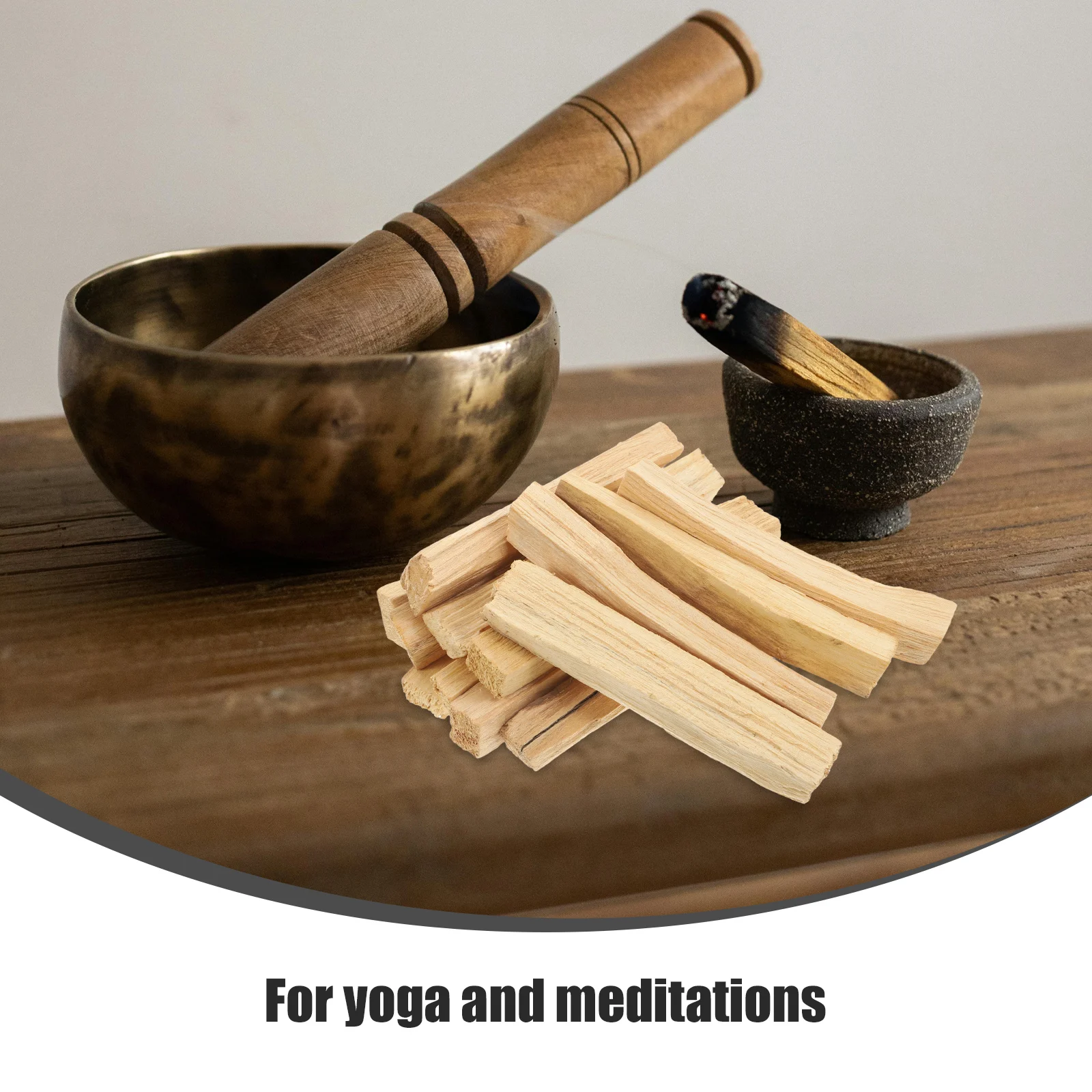 

Palo Incense Sticks Natural Wood Smudge Sticks for Purifying Space Relaxation Home Decor Rituals Essential Oil Diffuser