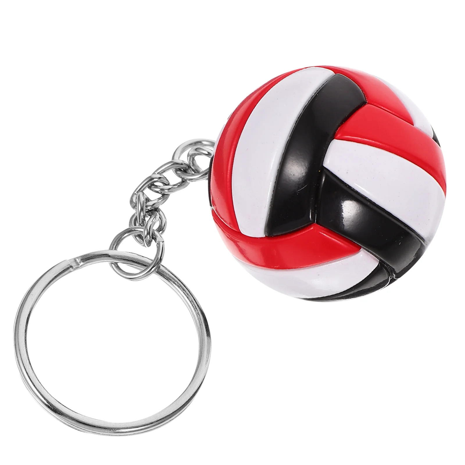 Soccer Ball Keychains Sports Balls Volleyball Keyring Imitation Ornament