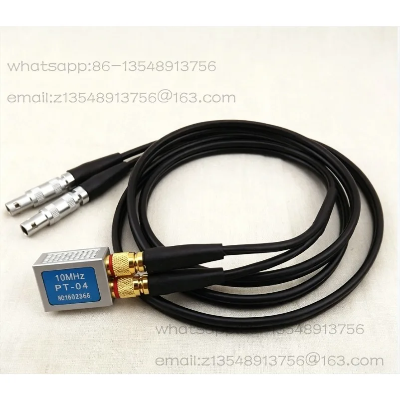 Ultrasonic Thickness Probe 10MHzPT04 High Frequency Micro Diameter Metal Thickness Gauge DA312