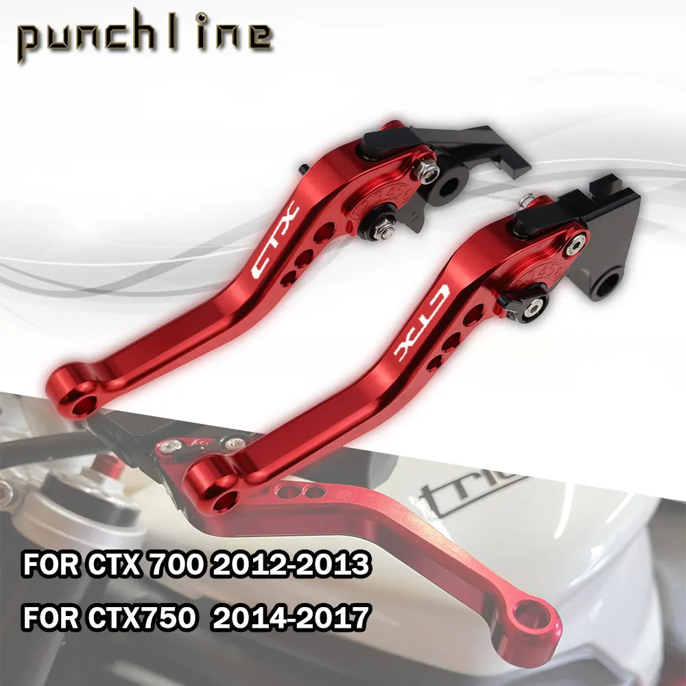 

Fit For CTX750 CTX 750 2014-2017 Short Brake Clutch Levers For CTX 700 CTX700 2012-2013 Motorcycle CNC Accessories Handle Set