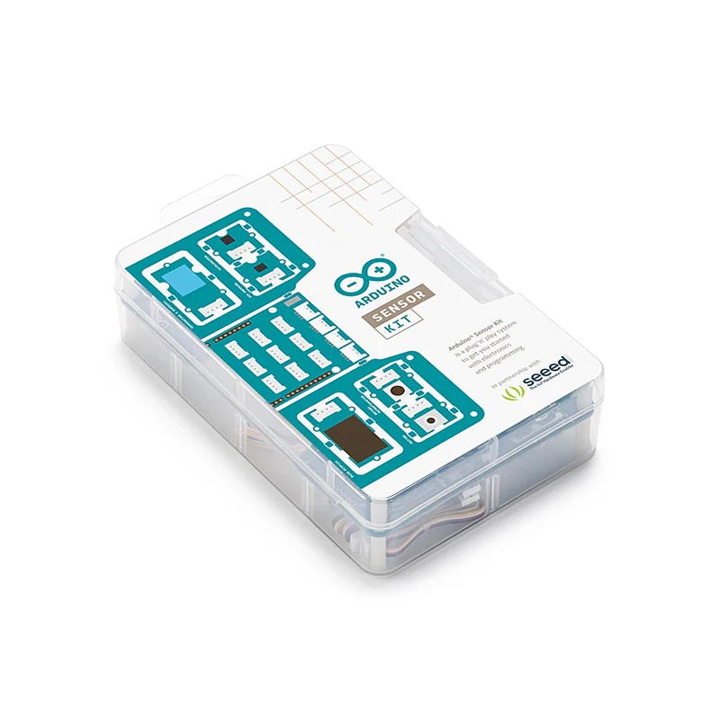 Oficial Arduino Sensor Kit, Base Original TPX00031, inclui um Baseshield para Arduino UNO R3