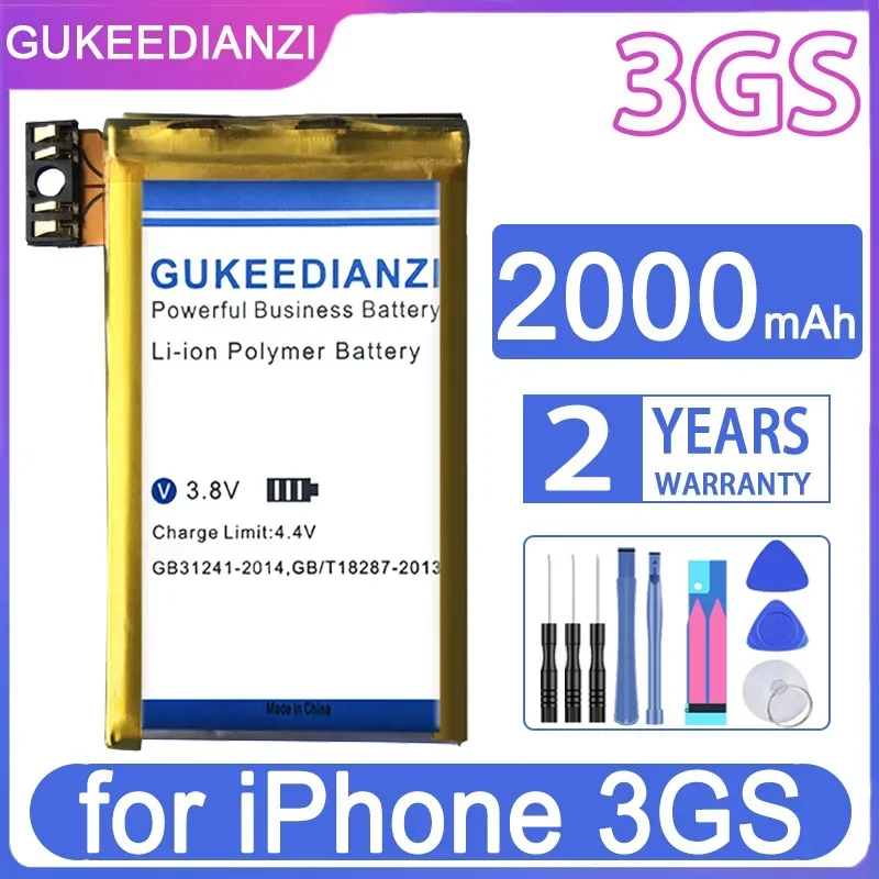 Bateria 2000mAh Replacement High Capacity Mobile Phone Battery For Apple IPhone 3GS 3G SE SE 2020/2 Smartphone Batteries for iphone 13 100set battery adhesive strip sticker