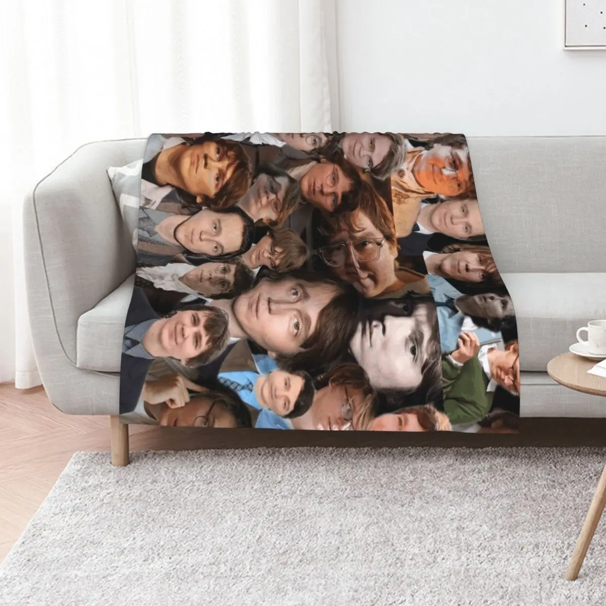 

paul dano - I love paul dano photo collage Throw Blanket For Baby Decoratives halloween sofa bed Blankets