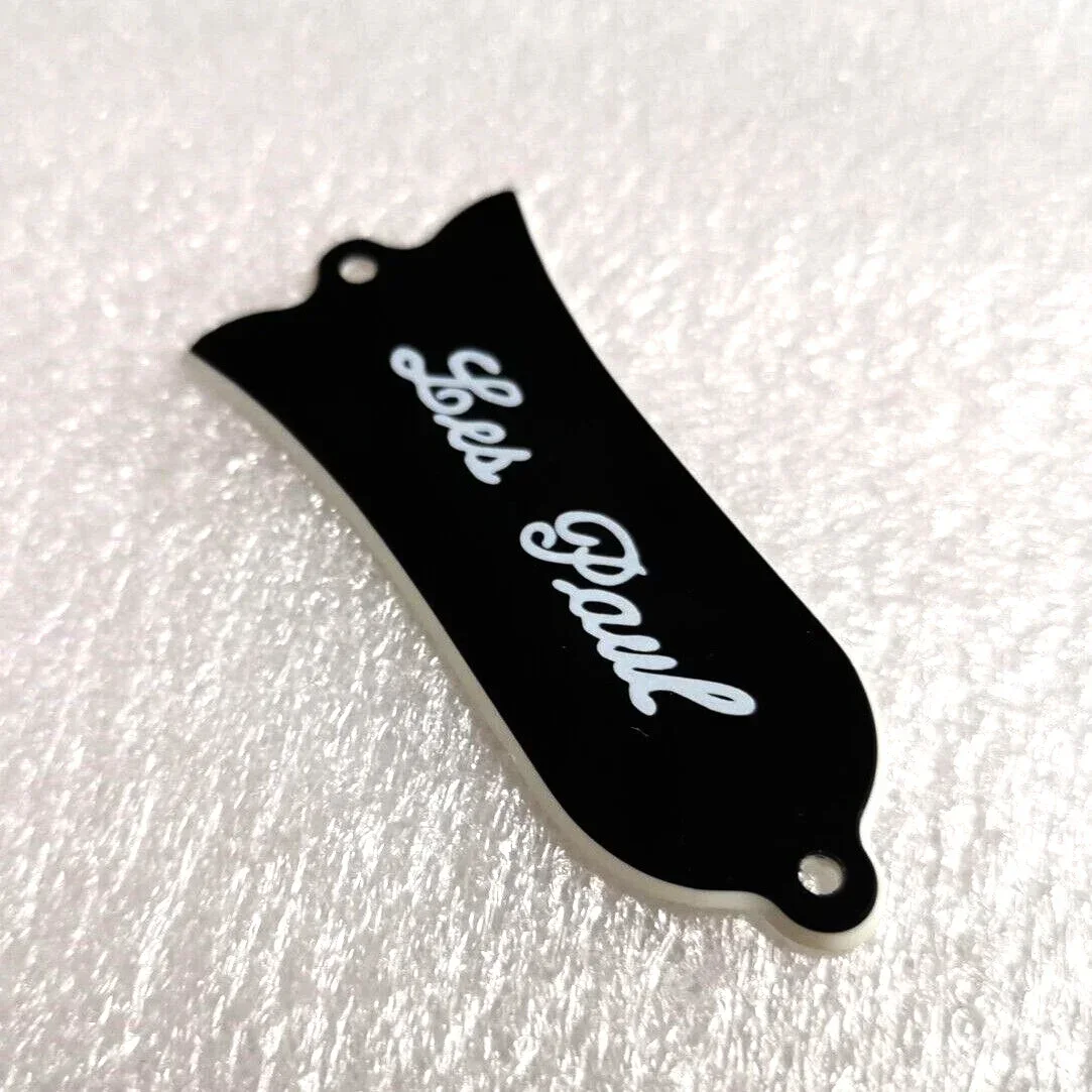 Electric Guitar Truss Rod Cover Plate Guitar Standard Parts 2 Ply Black for USA LP Standard Custom SG-LP Guitar Replacement Part