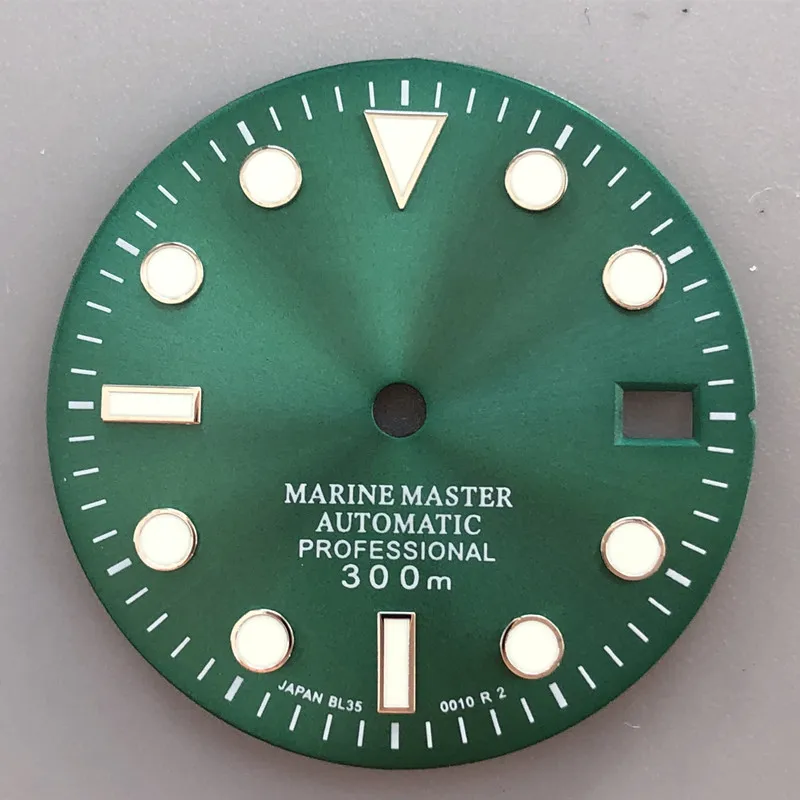 

18.2 Watch Accessories Asahi NH35 Dial 28.5 MARINE MASTER Classic Style Japanese Movement NH35/36