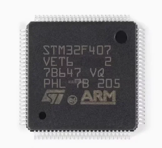 90pcs/pallet original ST genuine STM32F407VGT6 LQFP-100 ARM Cortex-M4 32-bit microcontroller MCU