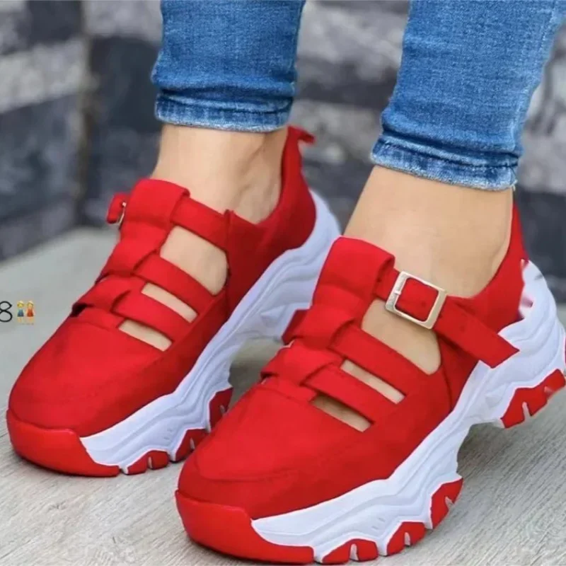 Sneaker wanita sepatu olahraga, sepatu Sneaker wanita, sepatu olahraga Platform, kulit Suede, kasual, musim gugur, bertali, sepatu lari, Sneaker wanita