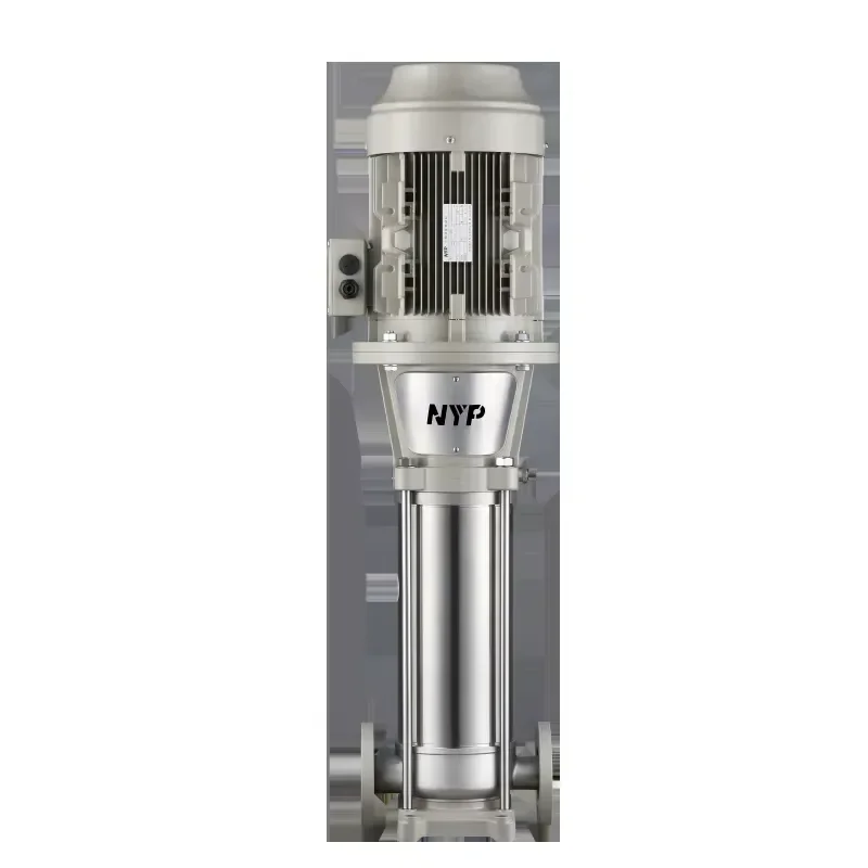 Vertical Multistage Centrifugal Pump High Pressure Electric Booster for Industrial Water Supply Feed System Easy Maintenance