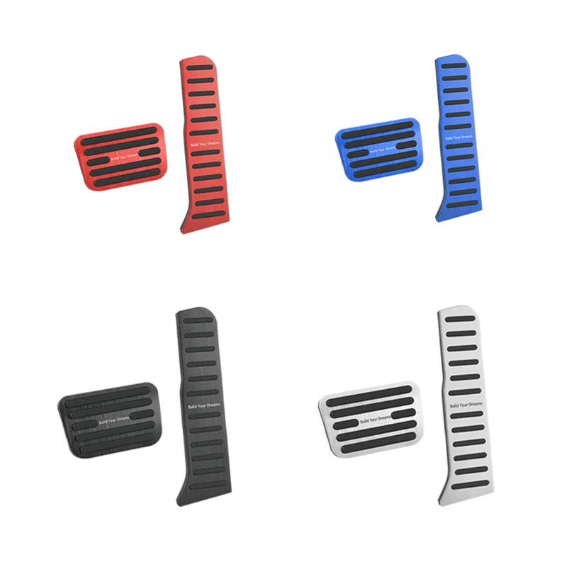 Alumium Alloy For BYD Seal U Song Plus DM-i EV 2023-2024 Car Accelerator Brake Pedals Anti-Slip Car Fuel Foot Pedal Covers Parts