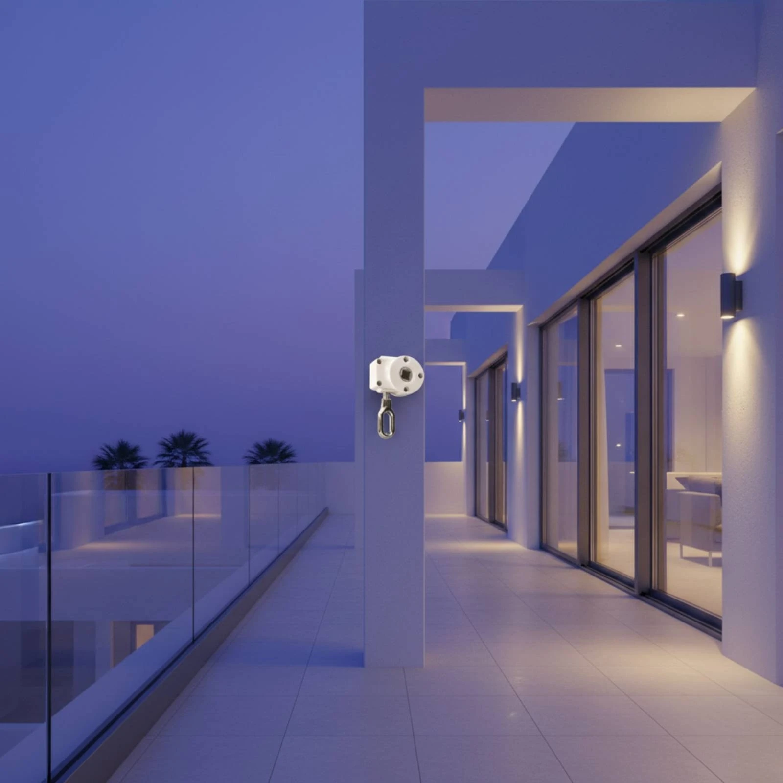 Awning Crank Gearbox Retractable Awning Crank Mechanism Hardware Smooth Operation Reliable for Homeowners, Patio, Deck
