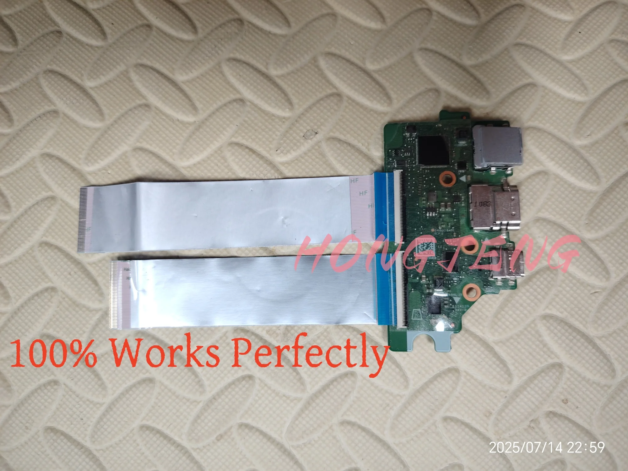 

Genuine For HP Pro c640 Chromebook USB HDMI Board W/Cable DA00GCTBAD0 Tested Fast Shipping
