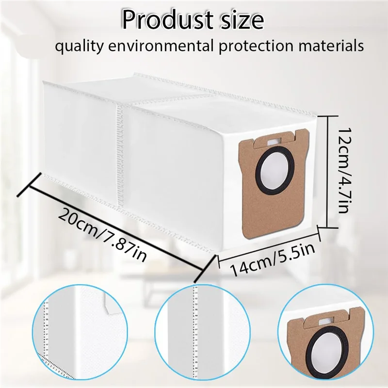 

TKOH-For Xiaomi Robot Vacuum X20+ / X20 Plus Vacuum Cleaner Replacement Main Side Brush Mop Cloth Filter Parts