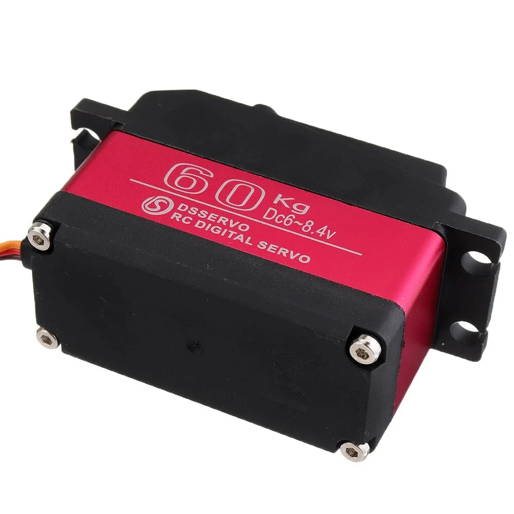 DSSERVO-engranaje de Metal para coche de control remoto, Servo Digital de 60kg, 180 °/270 °, 18T, para 1/5 Redcat HPI Baja 5B SS, Compatible con SAVOX-0236 LOSI XL, DS5160